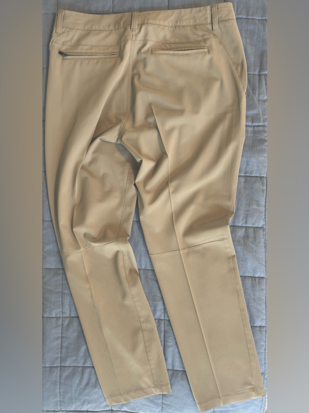 Bonobos Highland Tour Performance Golf Pants 33x30 Athletic Fit - Khaki Sahara - Picture 14 of 14